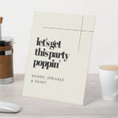 Einfach elegant & schick Lassen Sie uns dieses Par Sockelschild (In SItu)