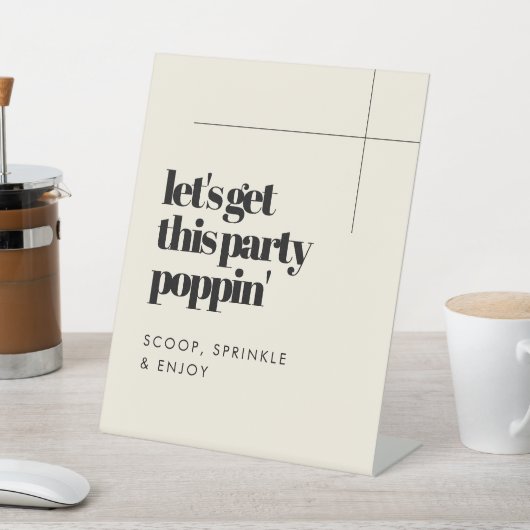 Einfach elegant & schick Lassen Sie uns dieses Par Sockelschild (In SItu)