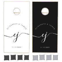 Einfach Elegant Stylisch Monogramm Minimalistische