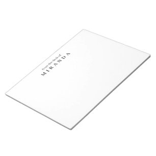 Einfach Elegant Von Desk-Notizen Notizblock