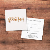 Einfach Elegante Highlights Terminkarte