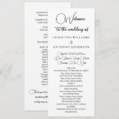 Einfach elegante Typografie Moderne Programm (Vorne/Hinten)