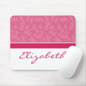 Einfach eleganter Designer Custom Fuschia Mousepad (Mit Mouse)