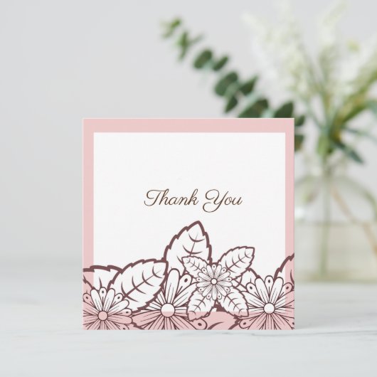 Einfach elegantes Rosa (Stehend Vorderseite)