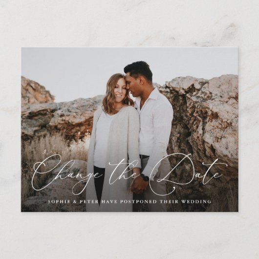 Einfach elegantes Skript ändern Sie das Datum der Ankündigungspostkarte (Vorderseite)