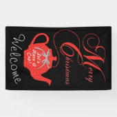 Einfach Elegantes Weihnachtsgebäck Party Banner (Horizontal)