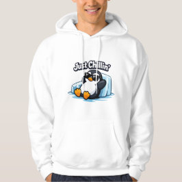 EINFACH ENTLANNEN PINGUIN Wurfkissen Hoodie