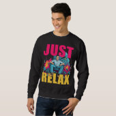 Einfach Entspannen! Sweatshirt (Vorne ganz)