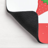 Einfach Erdbeeren Mousepad (Ecke)