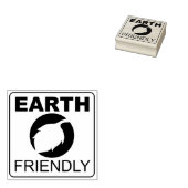 Einfach erdfreundlich, Öko Gummistempel (Stempel)