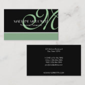 Einfach erfolgreich visitenkarte (Vorne/Hinten)