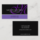 Einfach erfolgreich visitenkarte (Vorne/Hinten)