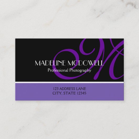 Einfach erfolgreich visitenkarte (Vorderseite)