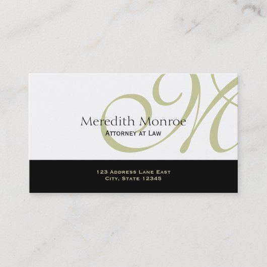 Einfach erfolgreich visitenkarte (Vorderseite)