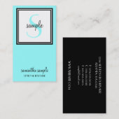 Einfach erfolgreich visitenkarte (Vorne/Hinten)