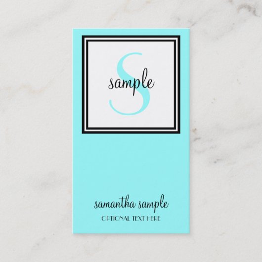 Einfach erfolgreich visitenkarte (Vorderseite)