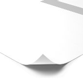 Einfach - Erstelle Dein eigenes glänzendes Poster (Ecke)