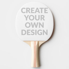 Einfach - Erstelle dein eigenes Ping-Pong-Schläger Tischtennis Schläger
