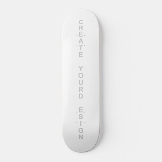 Einfach - Erstelle Dein eigenes Skateboard (Vorderseite)