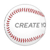 Einfach - Erstelle deinen eigenen Baseball (Vorderseite Links)