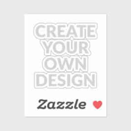 Einfach - Erstelle Deines selbst Aufkleber