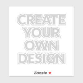 Einfach - Erstelle Deines selbst Aufkleber