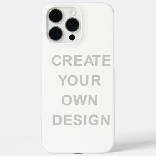 Einfach - Erstelle Deines selbst Case-Mate iPhone Hülle (Rückseite)