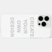 Einfach - Erstelle Deines selbst Case-Mate iPhone Hülle (Rückseite (Horizontal))