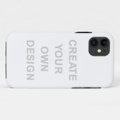 Einfach - Erstelle Deines selbst Case-Mate iPhone Hülle (Rückseite (Horizontal))