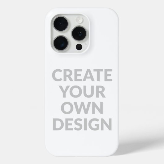 Einfach - Erstelle Deines selbst Case-Mate iPhone Hülle (Rückseite)