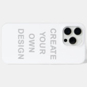 Einfach - Erstelle Deines selbst Case-Mate iPhone Hülle (Rückseite (Horizontal))
