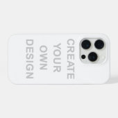 Einfach - Erstelle Deines selbst iPhone Hülle (Rückseite (Horizontal))