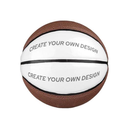 Einfach - Erstelle Deines selbst Mini Basketball (Vorderseite)