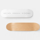 Einfach - Erstelle Deines selbst Skateboard (Horizontal)