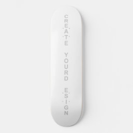 Einfach - Erstelle Deines selbst Skateboard