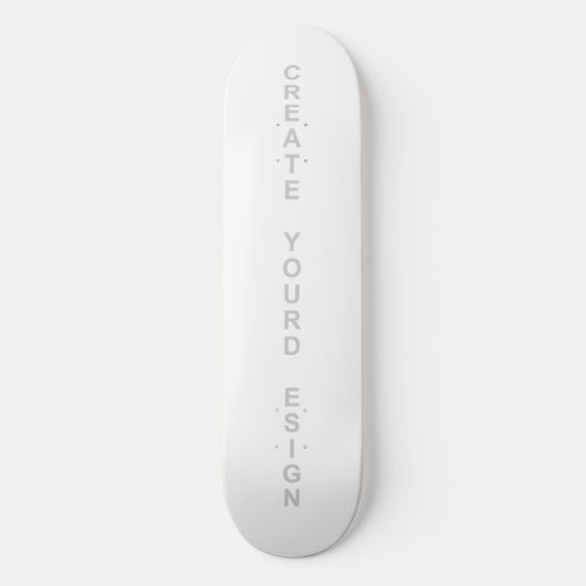 Einfach - Erstelle Deines selbst Skateboard (Vorderseite)