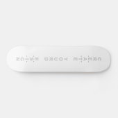 Einfach - Erstelle Deines selbst Skateboard (Horizontal)