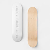 Einfach - Erstelle Deines selbst Skateboard (Vorderseite)