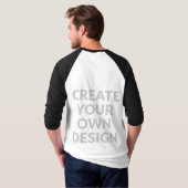 Einfach - Erstelle Deines selbst T-Shirt (Schwarz voll)