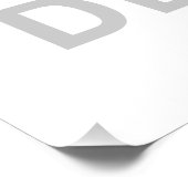Einfach - Erstellen Sie Ihr eigenes glänzendes Pos Poster (Ecke)