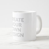 Einfach - Erstellen Sie Ihr eigenes Jumbo-Tasse (Vorderseite Rechts)