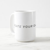 Einfach - Erstellen Sie Ihr eigenes Kaffeetasse (Vorderseite Links)