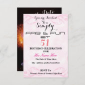 Einfach FAB & FUN bei 51 - - Save The Date (Vorne/Hinten)