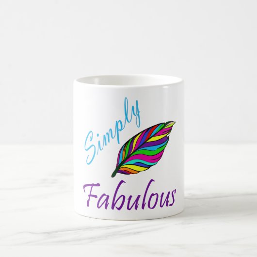 Einfach fabelhaft kaffeetasse (Mittel)