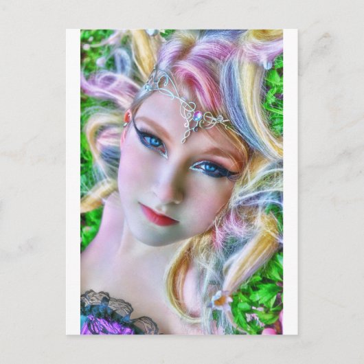 Einfach fallend postkarte (Vorderseite)