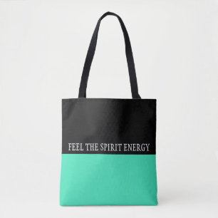 Einfach Farben MINT und Text Tasche