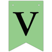 Einfach Farben und Text: HABEN SIE EINE GUTE REISE Wimpelkette (Dritte Fahne)