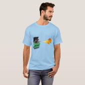Einfach Firecracker Dumpster Fire Color T-Shirt (Vorne ganz)