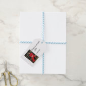 Einfach Foto-Memorysatz hinzufügen Geschenkanhänger (Mit Garn)