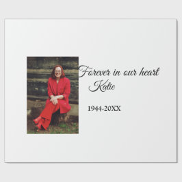 Einfach Foto-Memorysatz hinzufügen Geschenkpapier